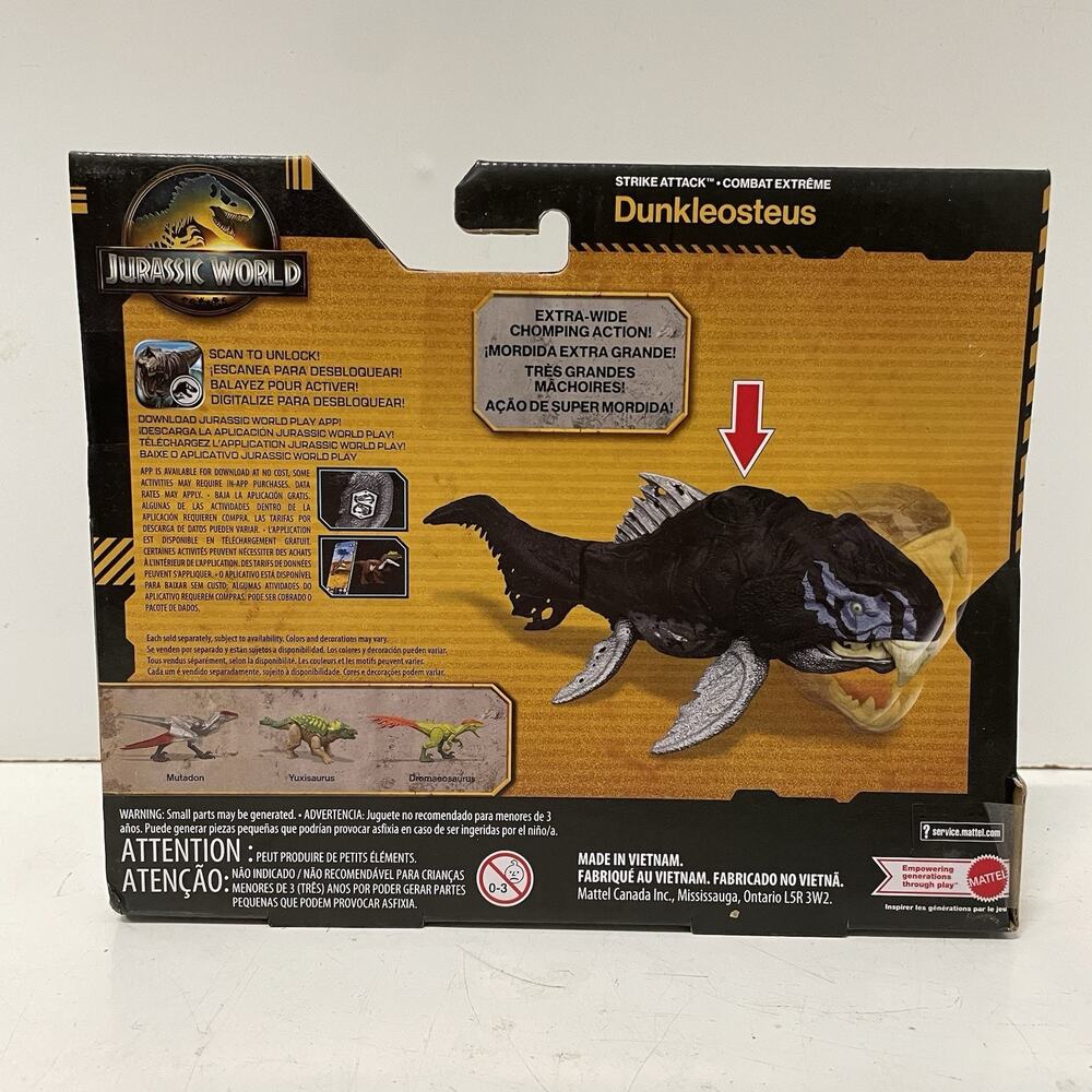 Jurassic World Survival Strike Attack Dunkleosteus Action Figure NEW 2026 - Picture 4 of 4